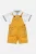 Alouette βρεφικό σετ σαλοπέτα και μπλούζα πόλο – 00470865 Κίτρινο
