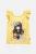 Alouette παιδική μπλούζα με βολάν στα μανίκια και ανοιχτή πλάτη “Santoro” (6-14 ετών) – 00151951 Κίτρινο