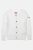 Alouette παιδική πλεκτή ζακέτα με ανάγλυφη διάτρητη πλέξη και μεταλλικά κουμπιά (9 μηνών – 5 ετών) – 00261222 Λευκό