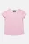 Alouette παιδικό T-shirt με μεταλλιζέ κορώνα με στρας (6-16 ετών) – 00952921 Ροζ