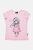 Alouette παιδικό T-shirt με τύπωμα “Santoro” – 00151922 Ροζ
