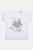 Alouette παιδικό T-shirt με τύπωμα sneakers και glitter “Five Star” – 00952907 Λευκό