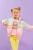 Alouette παιδικό μπουφάν με logo tape και κουκούλα (6-14 ετών) – 00961652 Ροζ