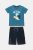Alouette παιδικό σετ Five Star με T-shirt με ανάγλυφο τύπωμα και βερμούδα (12 μηνών – 5 ετών) – 00270694 Μπλε