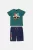 Alouette παιδικό σετ με βερμούδα και T-shirt με ανάγλυφα γράμματα “Paul Frank” (12 μηνών – 5 ετών) – 00370735 Πράσινο