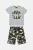 Alouette παιδικό σετ ρούχων με μπλούζα με army τύπωμα και βερμούδα “Moovers” (2 τεμάχια) – 00970577 Γκρι