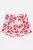 Alouette παιδικό σορτς με μοτίβο καρδιές και δέσιμο – 00913411 Κόκκινο