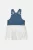 Alouette παιδικό φόρεμα denim και τούλι (12 μηνών – 5 ετών) – 00241677 Μπλε Σκούρο