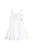 Alouette παιδικό φόρεμα με διάτρητα κεντήματα και βολάν (6 – 16 ετών) – 00942090 Λευκό