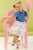 Alouette παιδικό φόρεμα με συνδυασμό υφασμάτων (12 μηνών – 5 ετών) – 00241676 Πολύχρωμο