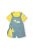 Boboli βρεφικό σετ μπλούζα με σαλοπέτα (2 τεμάχια) – 138181 Κίτρινο