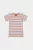 Gant παιδικό T-shirt με ριγέ σχέδιο και κεντημένο λογότυπο Relaxed Fit – 805173 Ροδακινί