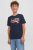 JACK & JONES παιδικό T-shirt με graphic logo print Regular Fit – 12237367 Μπλε Σκούρο