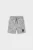 Mayoral παιδική βερμούδα φούτερ μονόχρωμη με τσέπες και patch μπροστά – 3277 Γκρι