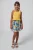 Mayoral παιδικό σετ ρούχων με τοπ με ανοίγματα και φούστα floral (2 τεμάχια) – 6967 Κίτρινο