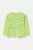 OVS βρεφική βαμβακερή μπλούζα μονόχρωμη με contrast lettering και marine animal print – 001988595 Πράσινο Ανοιχτό