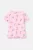 OVS βρεφική μπλούζα βαμβακερή μονόχρωμη με all-over print – 002055628 Ροζ
