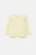 OVS βρεφική μπλούζα βαμβακερή μονόχρωμη με ribbed τελείωμα – 001967843 Κίτρινο