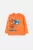 OVS βρεφική μπλούζα με print και κουμπιά στο ώμο – 001972021 Πορτοκαλί