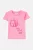 OVS βρεφικό T-shirt βαμβακερό μονόχρωμο με contrast bee print και lettering – 001986732 Ροζ