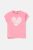 OVS βρεφικό T-shirt βαμβακερό μονόχρωμο με contrast print – 001986304 Ροζ