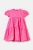 OVS βρεφικό φόρεμα με διάτρητο σχέδιο και φιογκάκι – 002044245 Ροζ