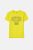 OVS παιδικό T-shirt μονόχρωμο βαμβακερό με contrast print – 002007128 Κίτρινο
