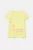OVS παιδικό T-shirt μονόχρωμο βαμβακερό με contrast prints – 002017974 Κίτρινο