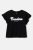 OVS παιδικό T-shirt μονόχρωμο βαμβακερό με πολύχρωμο lettering μπροστά – 002018360 Μαύρο