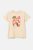 OVS παιδικό T-shirt μονόχρωμο με flowers print και lettering – 002049044 Μπεζ