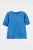 OVS παιδικό βαμβακερό T-shirt μονόχρωμο με balloon μανίκι και letter print – 001718943 Μπλε