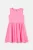 OVS παιδικό φόρεμα μονόχρωμο πλισέ – 002049009 Ροζ
