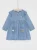 Βρεφικό Τζιν Γαλάζιο Φόρεμα για Κορίτσια – ΜΠΛΕ