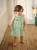 Βρεφικό Φόρεμα για Κορίτσια Green Checkered – ΕΚΡΟΥ