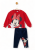 Βρεφικό σετ φόρμας για κορίτσι Cimpa με την Minnie κοκκινο-μπλε MN21210-Κόκκινο
