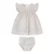 Βρεφικό φόρεμα με ασορτί εσώρουχο για κορίτσι (6-18 μηνών) | ΜΠΕΖ