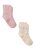 Κάλτσες Bebe από Bambu Soft Biorganic 2 Τεμ BRG68386-Ροζ