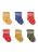 Κάλτσες βρεφικές από οργανικό βαμβάκι Biorganic Stripes Colors 6 Τεμ. BRG6002-Πολύχρωμο