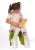 Καλσόν παιδικό με 3D σχέδια 50 Den Ada ADA-Ροζ