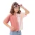 Παιδική μπλούζα κροπ ντεγκαντέ με τύπωμα για κορίτσι | ΠΑΠΑΓΙΑ