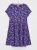 Παιδικό Κοντομάνικο Φόρεμα για Κορίτσια Purple Apples – ΜΠΛΕ