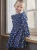 Παιδικό Φόρεμα για Κορίτσια Sergent Major Blue Flowers – ΣΚΟΥΡΟ ΜΠΛΕ