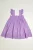 Παιδικό φόρεμα κοντό κιπούρ με βολάν