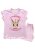 Πιτζάμα κοντομάνικη για κορίτσι Nina Club Bunnycorn NC151BC-Ροζ