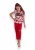 Πιτζάμα παιδική με μακρύ παντελόνι Hello Kitty Fresh Morning HK011K-Κόκκινο