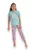 Πιτζάμα παιδική με μακρύ παντελόνι Hello Kitty Happy HK016K-Πολύχρωμο