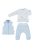 Σετ Βρεφικό παντελόνι – γιλέκο – μπλούζα Sleepy Bear 73252