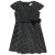 Φόρεμα μαύρο βελουτέ με glitter – ΜΠΛΕ